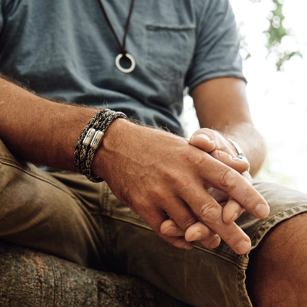 BOATSWAIN men's bracelets: Maritime design. Handcrafted in USA | NEPTN