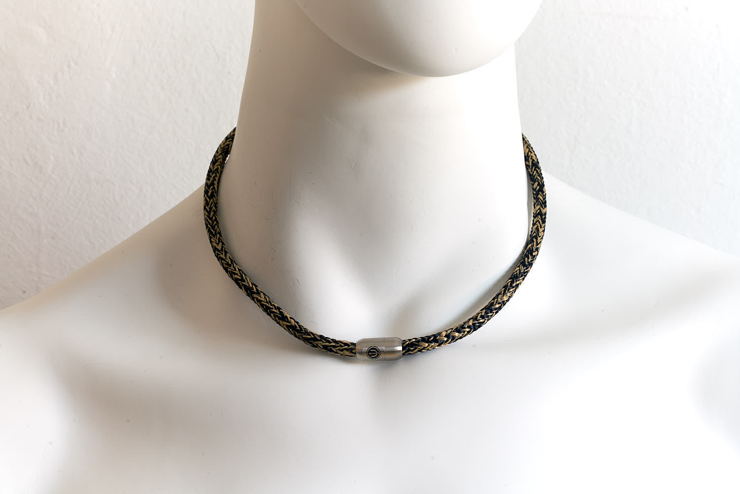 アクセサリー nonchan0827 Mesh Necklace with Magnetic Swirl Ball Clasp | ERICA ZAP DESIGNS